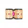 Кольцо из золота c бриллиантами и рубинами